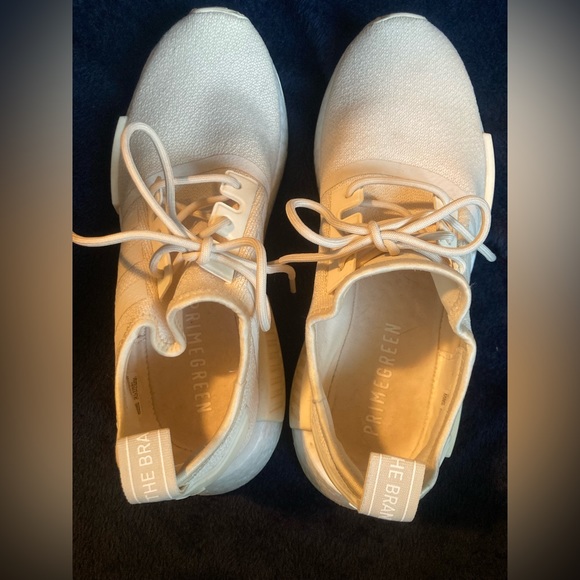 Adidas NMD R1 Womens 8.5 in Cream - Picture 6 of 8
